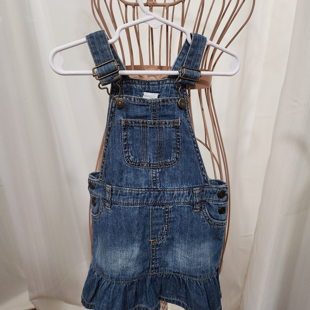 Carter's Blue Denim Kids Overalls 24 Months